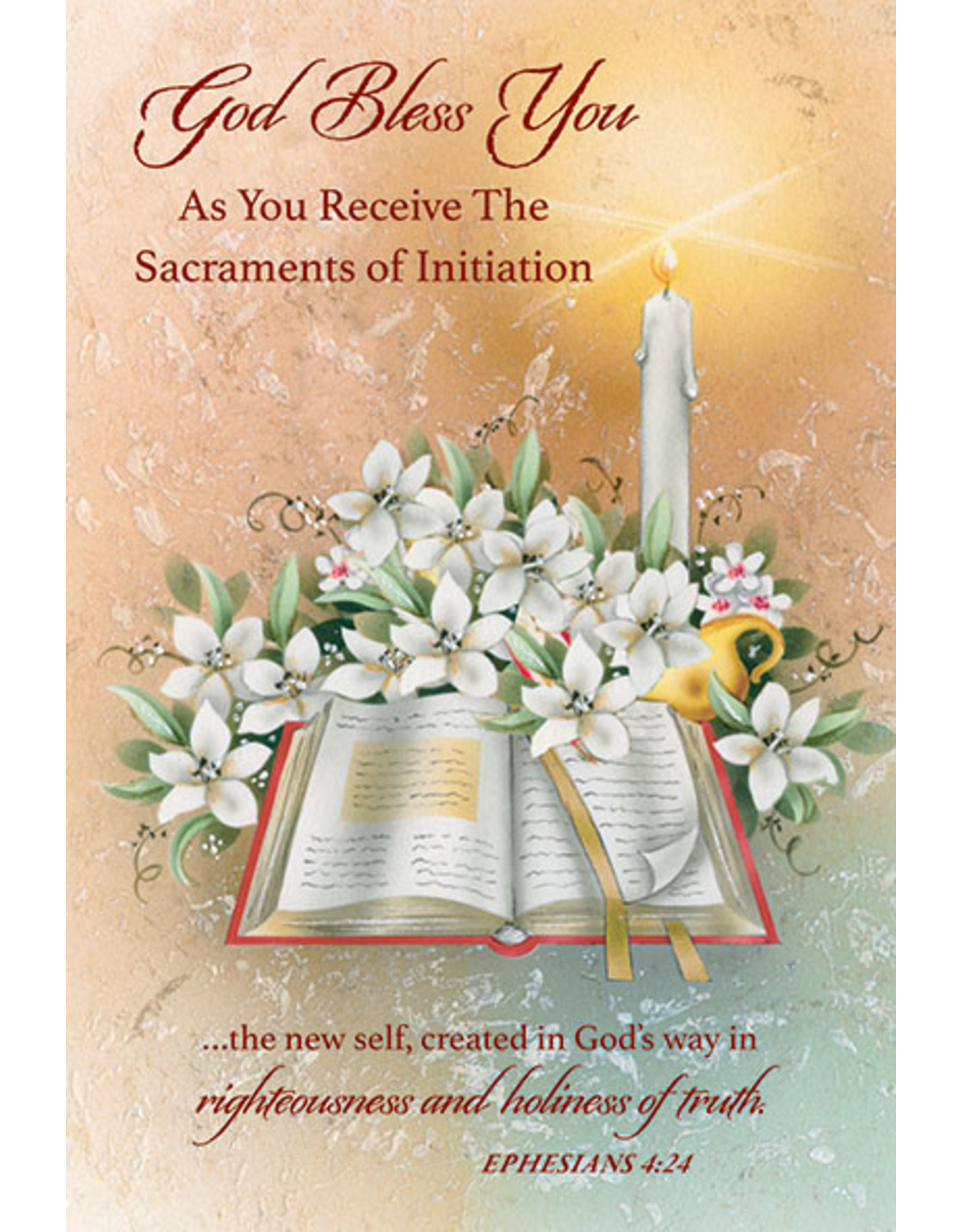 Card - RCIA, Sacraments of Initiation