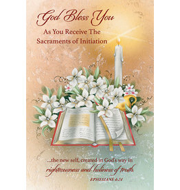 Card - RCIA, Sacraments of Initiation