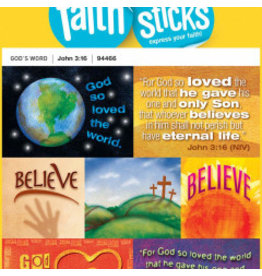 Stickers - John 3:16