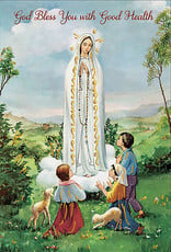 Card - Healing, Our Lady of Fatima