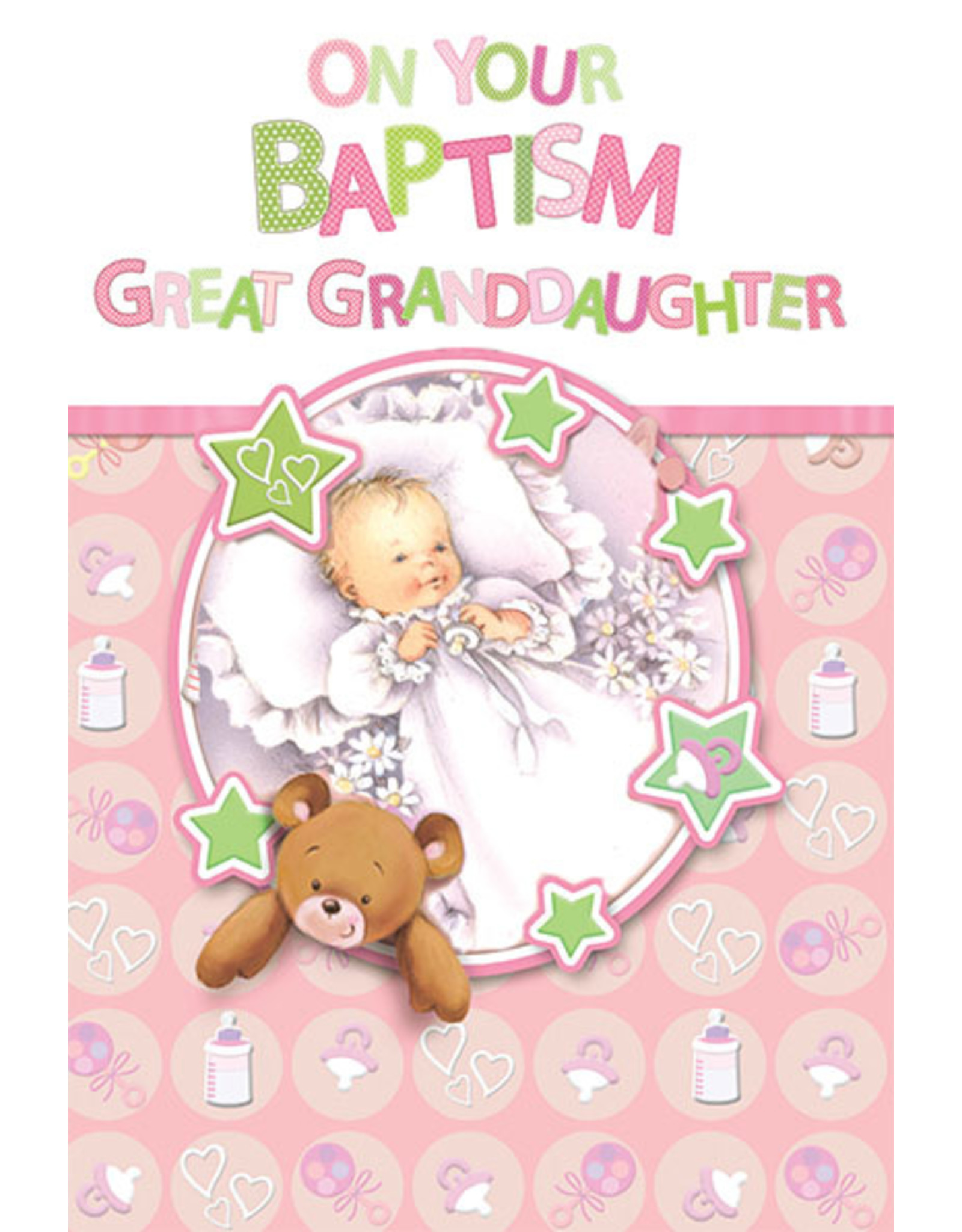 Card - Baptism Great Granddaughter