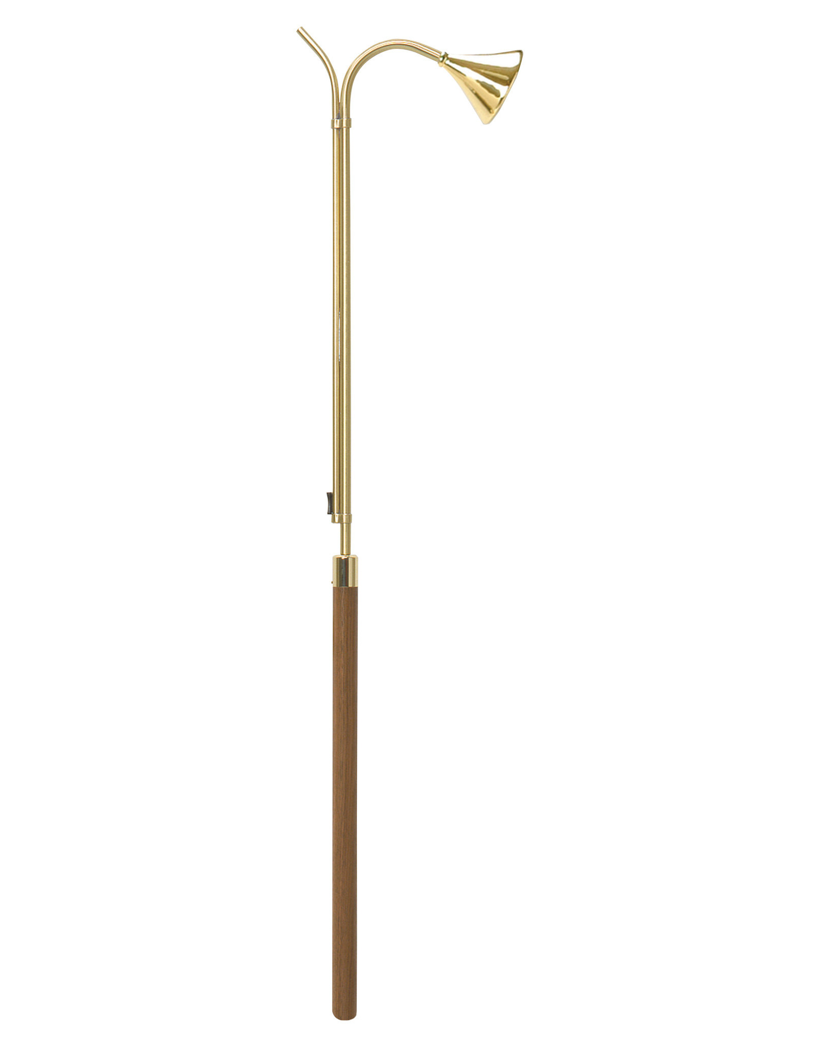 Candlelighter - Solid Brass with Walnut Handle -
