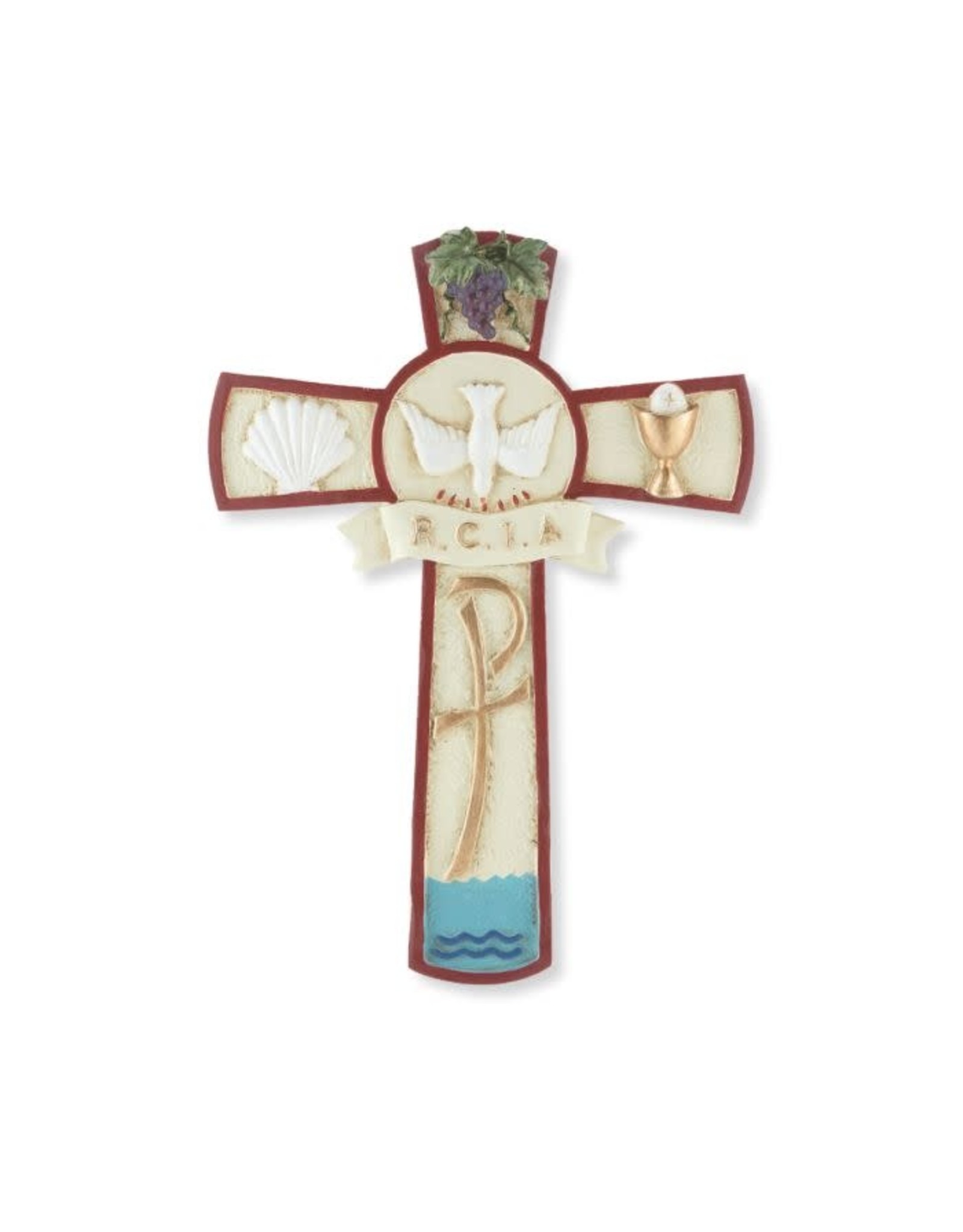 Hirten RCIA Wall Cross, Colorful