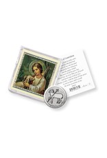 Hirten Coin with Holy Card - Penance for Forgiveness
