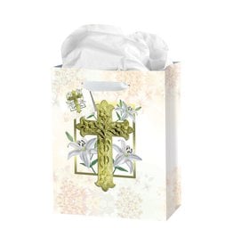 Hirten Easter Gift Bag - Lily, Medium (with Tissue Paper)