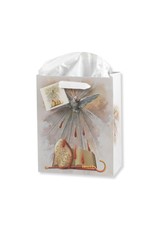 Hirten Confirmation - Gift Bag, White Dove, Medium (Includes Tissue Paper)