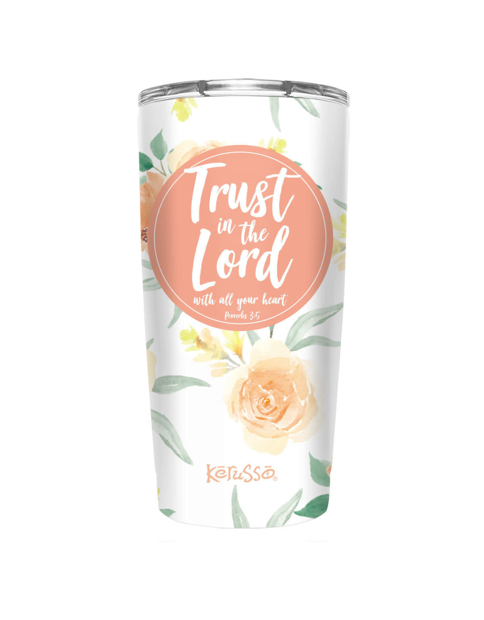 Kerusso Tumbler - Trust in the Lord, 20oz Stainless Steel