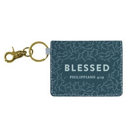 Grace & Truth Keychain Wallet - Blessed (Phil 4:19)