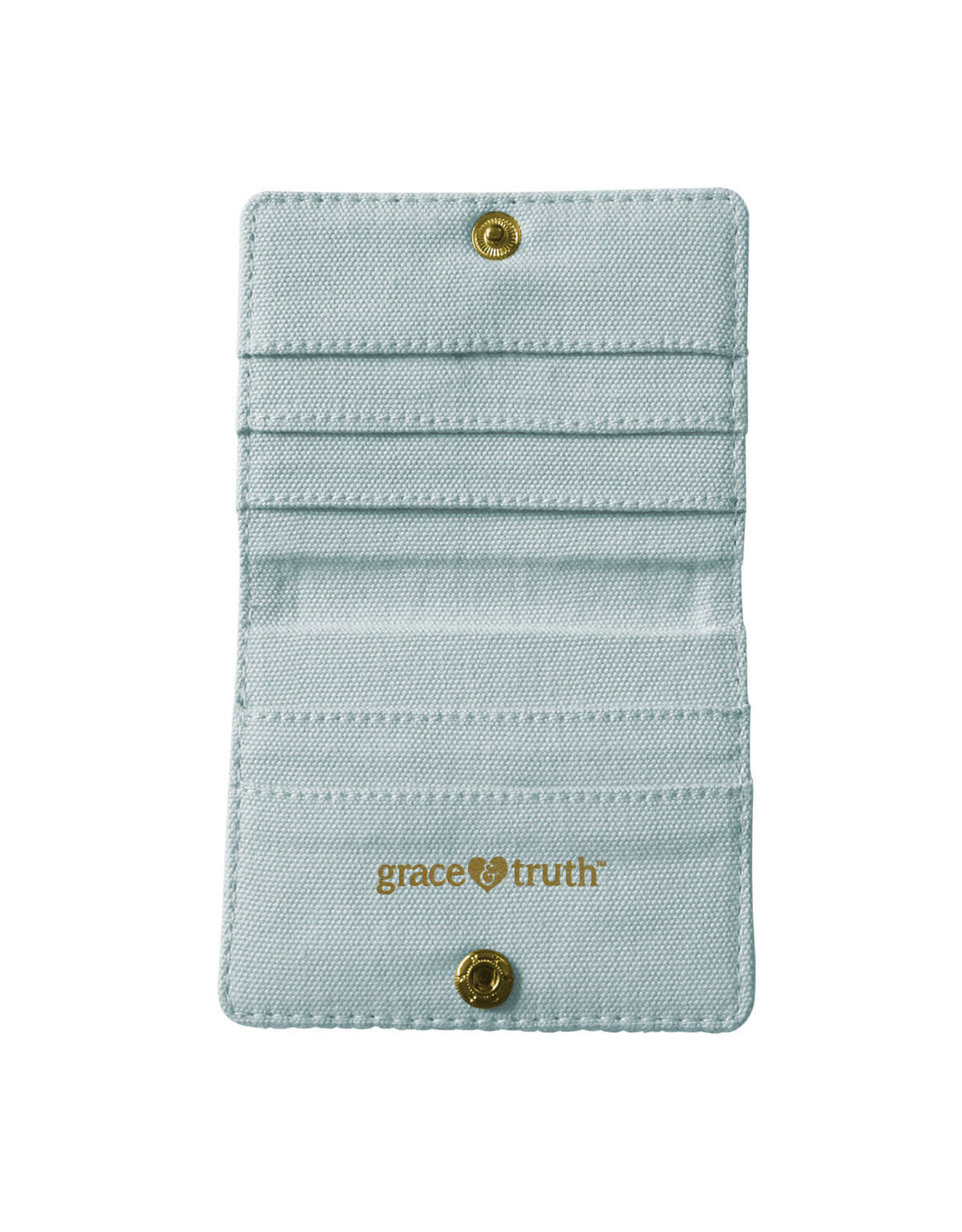 Grace & Truth Keychain Wallet - Blessed (Phil 4:19)