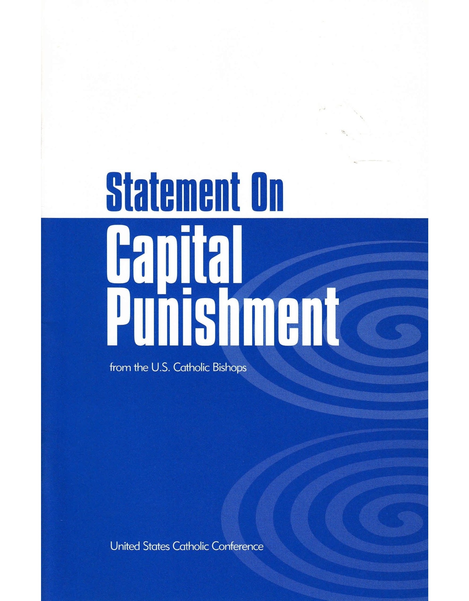 USCCB Statement on Capital Punishment oop
