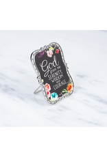 Ganz Floral Magnet Plaque (Various Styles)