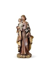 Roman St. Joseph & Child Statue (10")