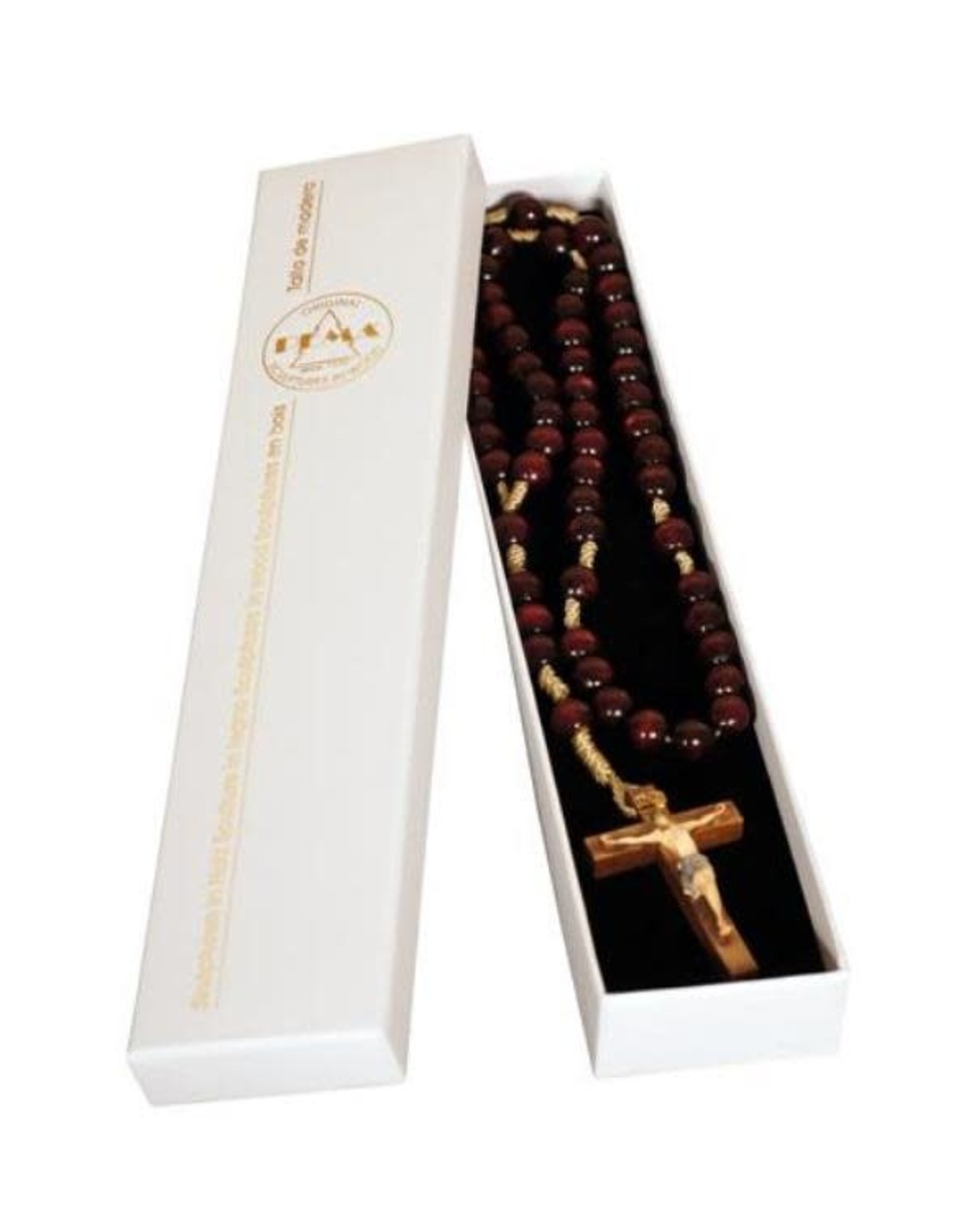 Pema Wood Rosary with Color Corpus