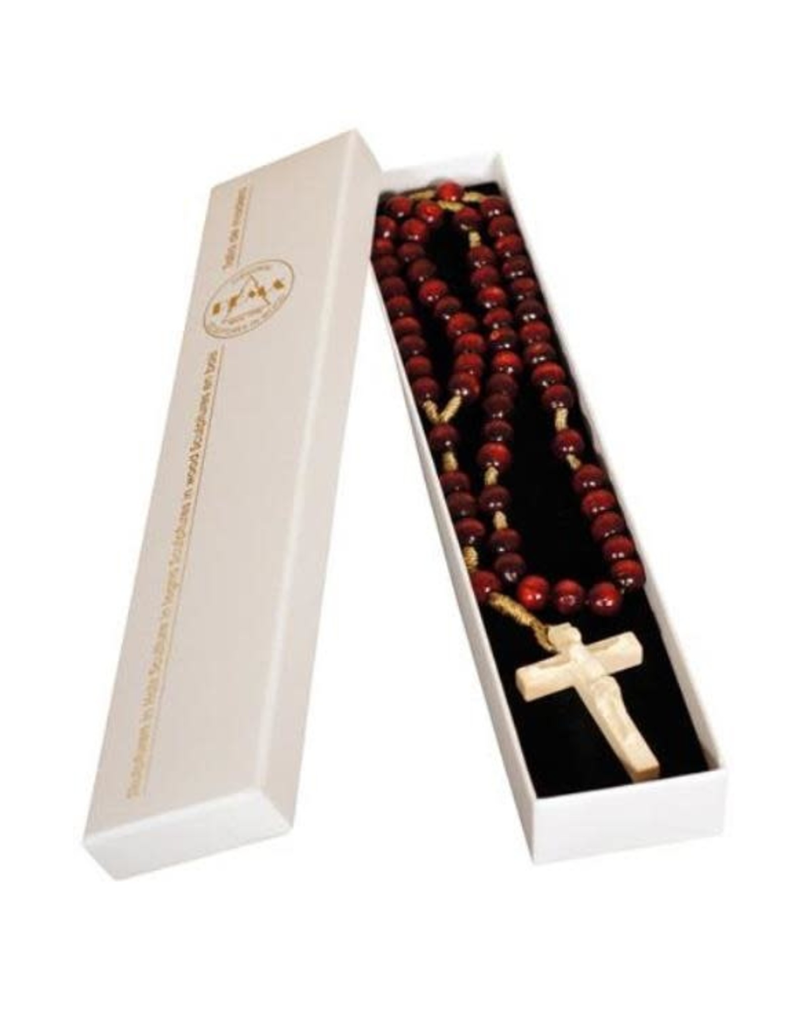 Pema Wood Rosary with Natural Corpus