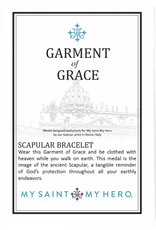 My Saint My Hero Scapular Bracelet - Garment of Grace