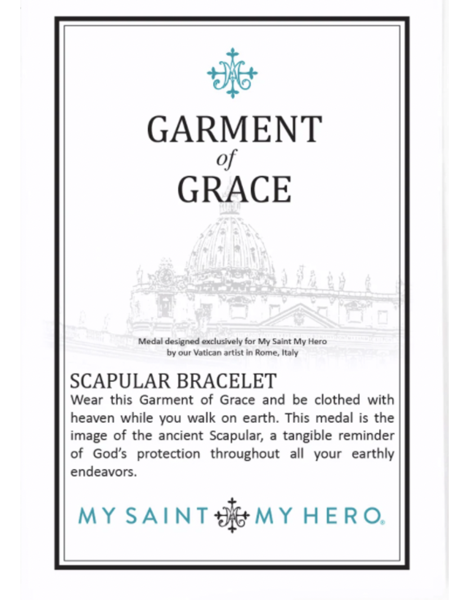 Scapular Bracelet - Garment of Grace