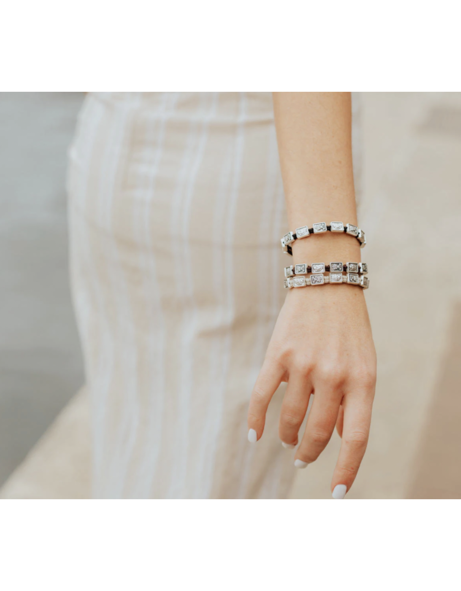 My Saint My Hero Scapular Bracelet - Garment of Grace