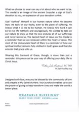 My Saint My Hero Scapular Bracelet - Garment of Grace