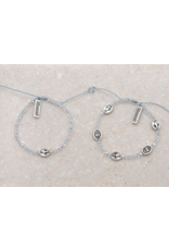 My Saint My Hero Mother & Daughter Blessing Bracelets (Set of 2)