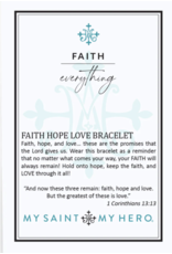 My Saint My Hero Bracelet - Faith over Everything