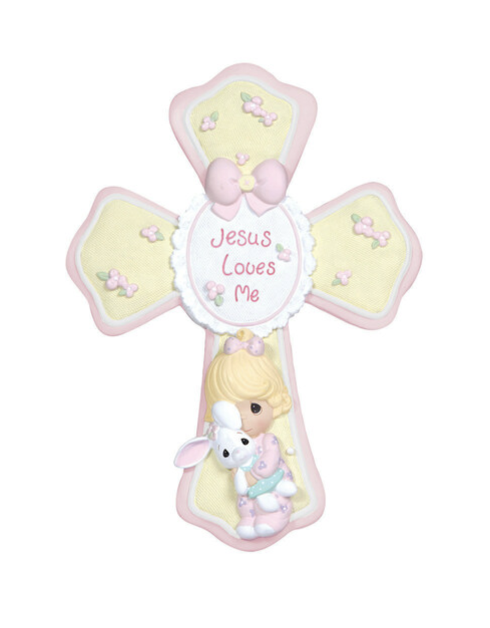 Precious Moments Precious Moments - Resin Cross with Stand, Jesus Loves Me