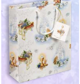 Religious Art First Communion Gift Bag - Various Communion Symbols (Medium)