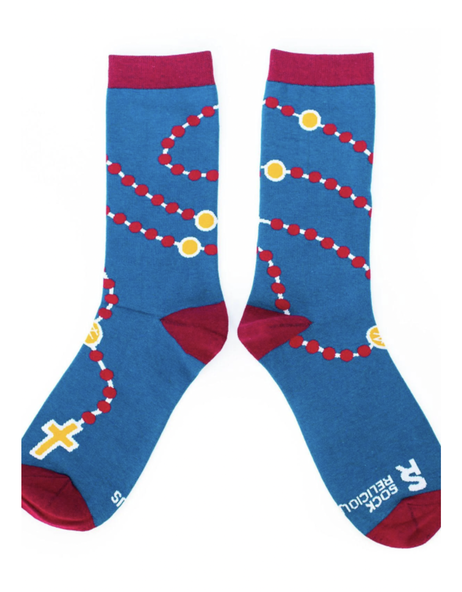 Sock Religious Socks - Rosary