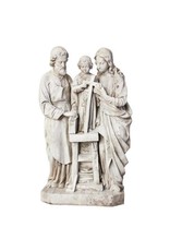 Orlandi Statue - Holy Family (25") Fiber Stone