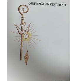 St. Andrew's Certificate - Confirmation, Blank (Each)