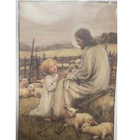 Hermitage Art Bulletins - General - Christ the Shepherd with Child & Sheep