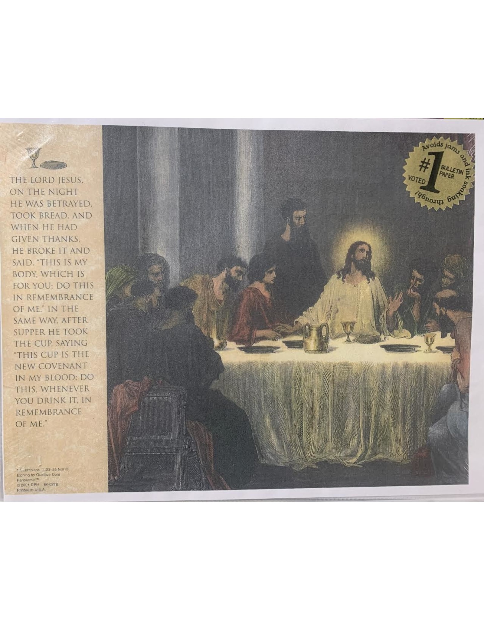 Bulletins - Last Supper (100)