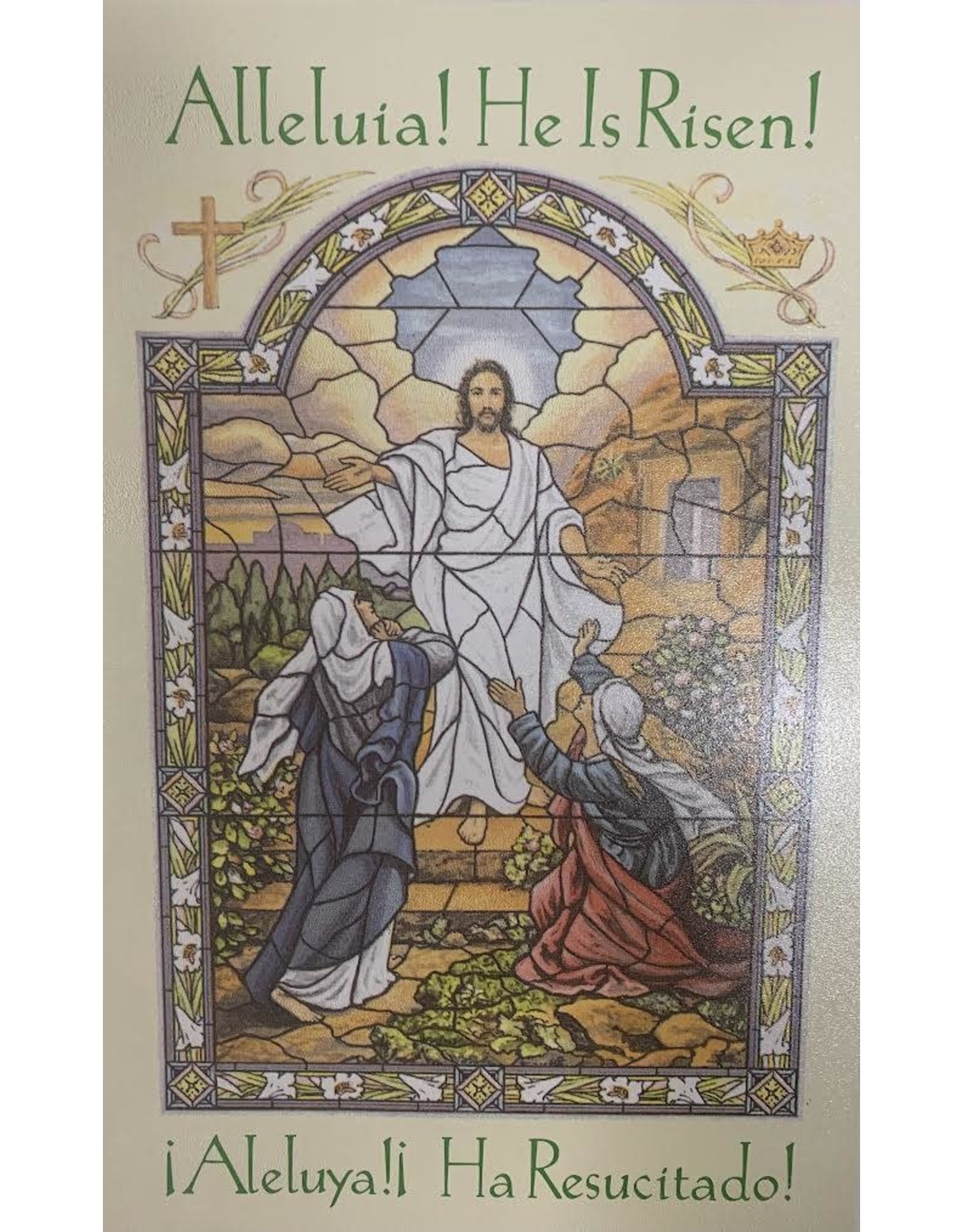 Hermitage Art Bulletins - Easter, Alleluia! He is Risen! (Bilingual) (100)