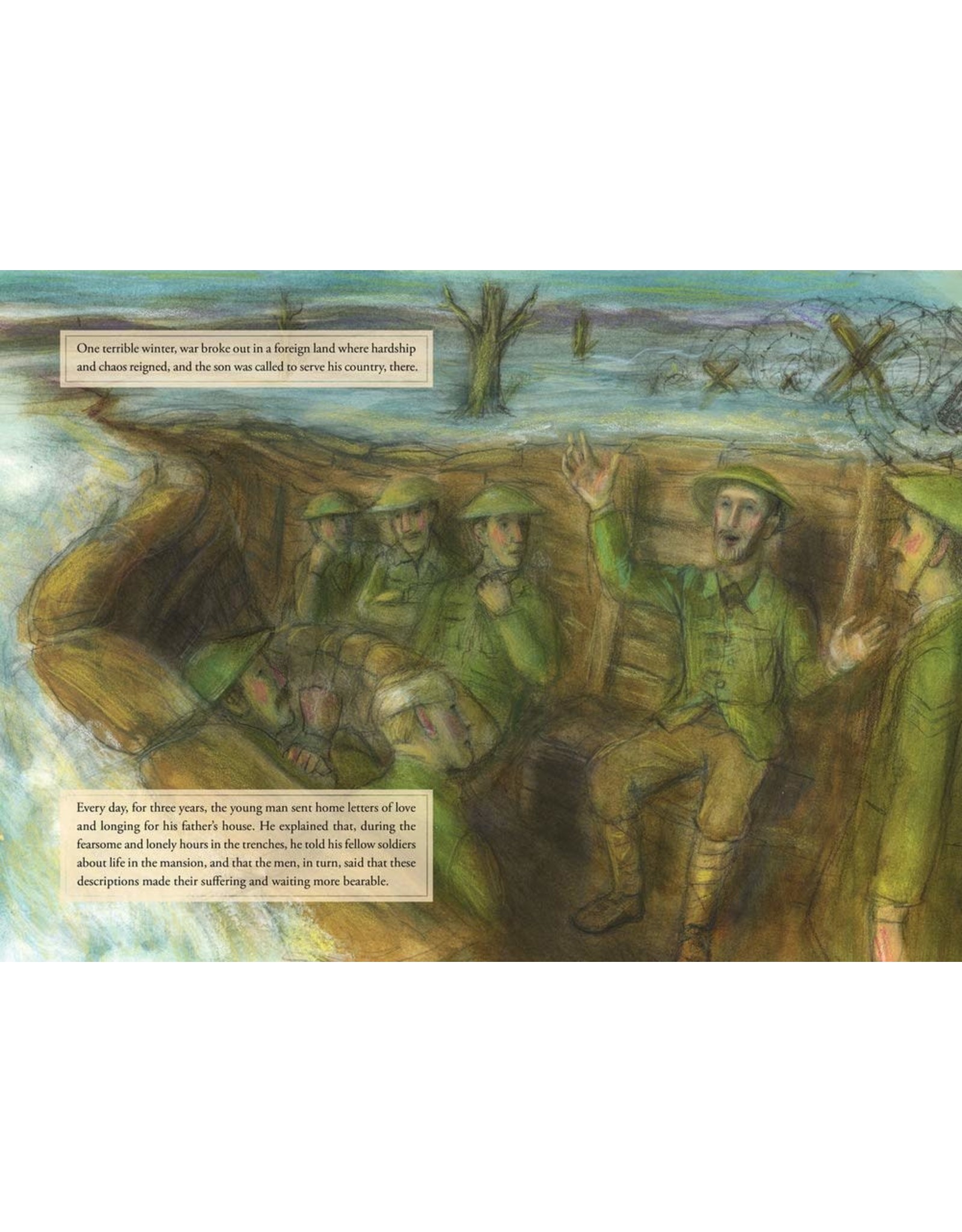 Gingerbread House Portrait of the Son: A Tale of Love