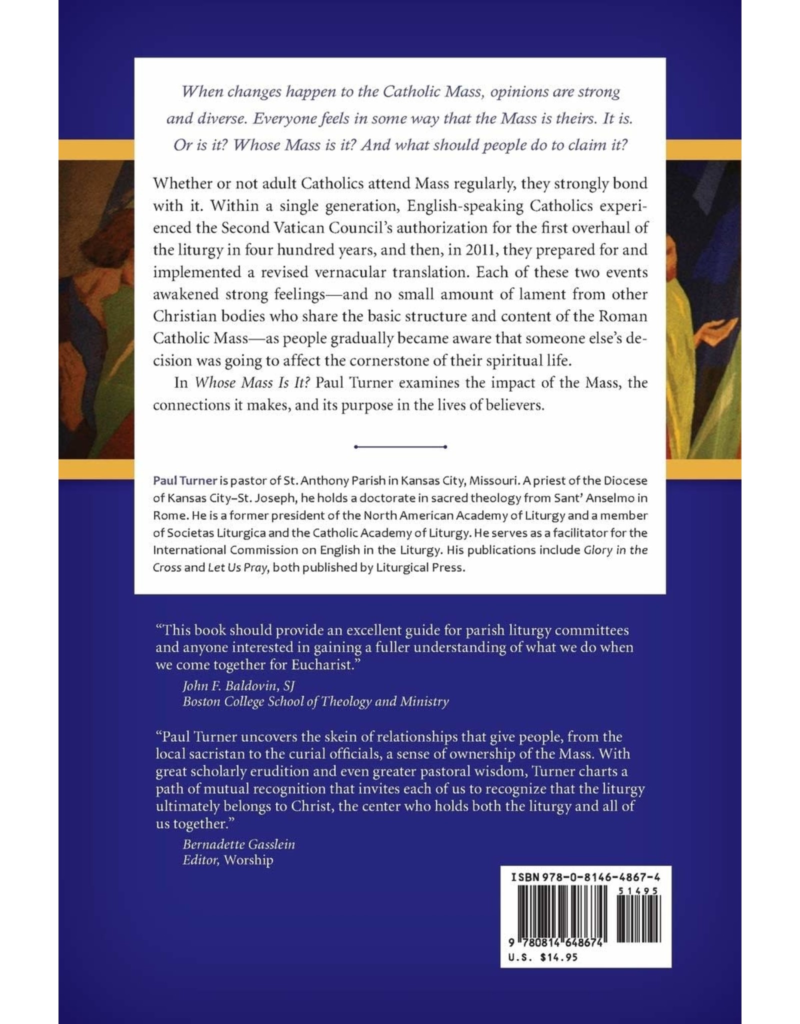 Liturgical Press Whose Mass Is It?