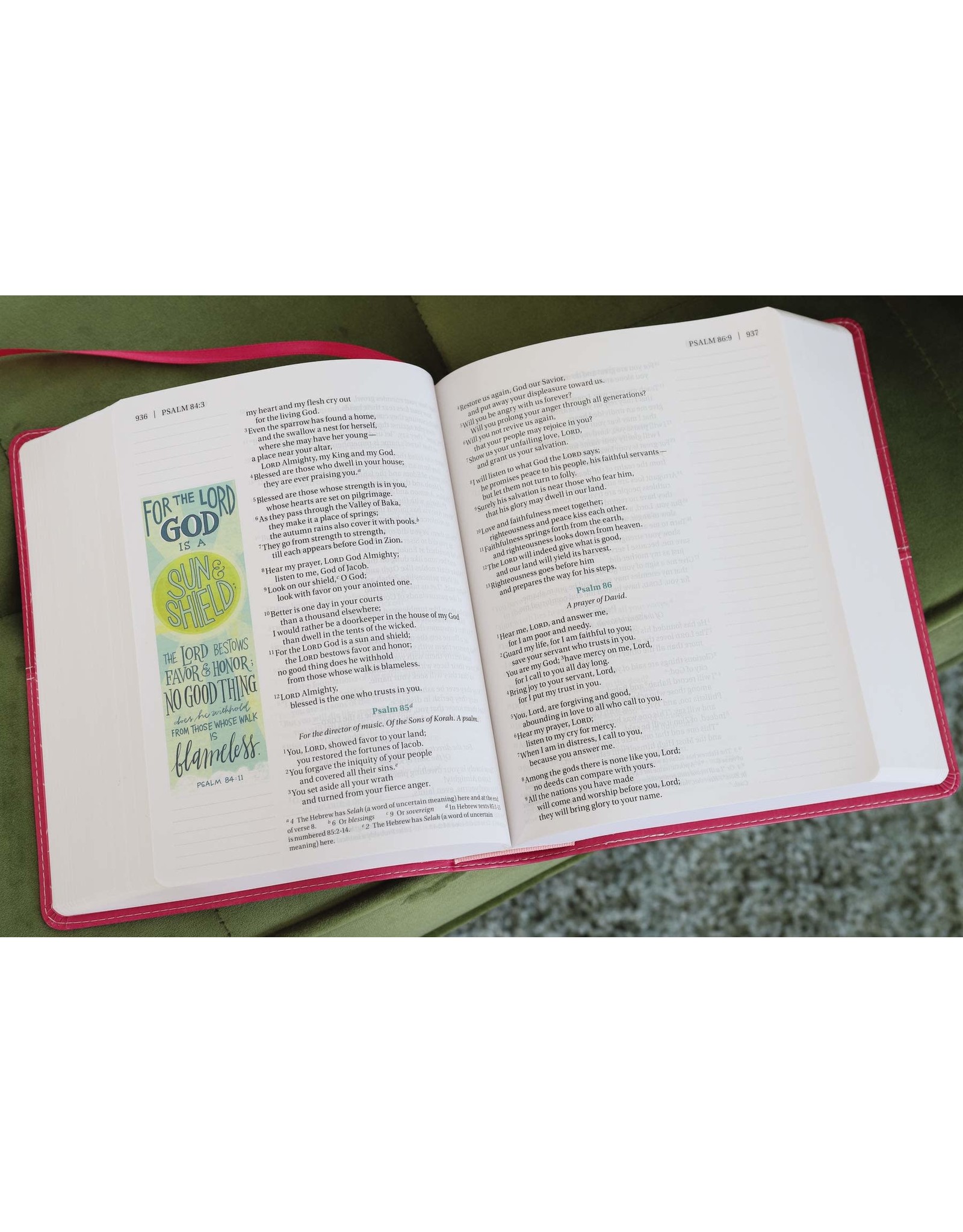 Zondervan NIV Beautiful Word Pink Large Print Bible