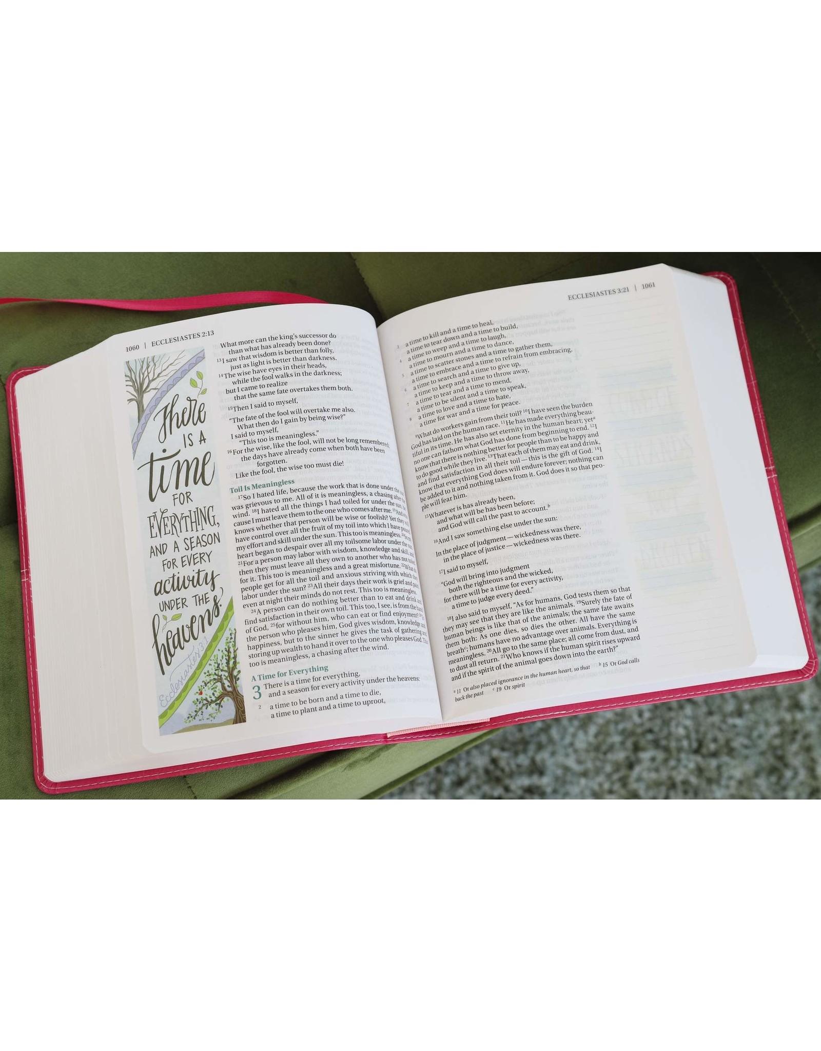Zondervan NIV Beautiful Word Pink Large Print Bible