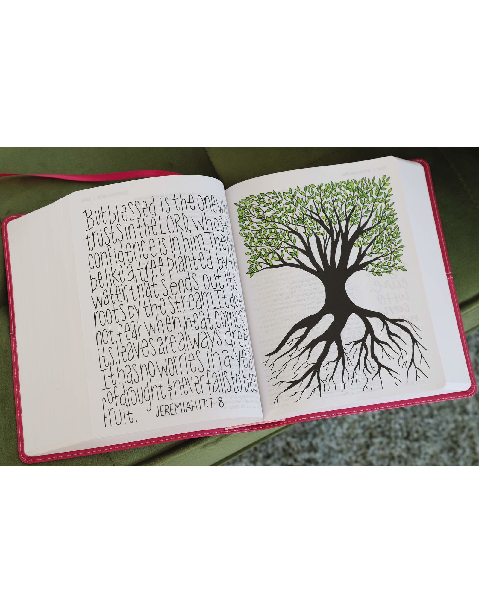 Zondervan NIV Beautiful Word Pink Large Print Bible