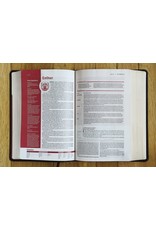 Zondervan NIV Life Application Burgundy Leather Study Bible