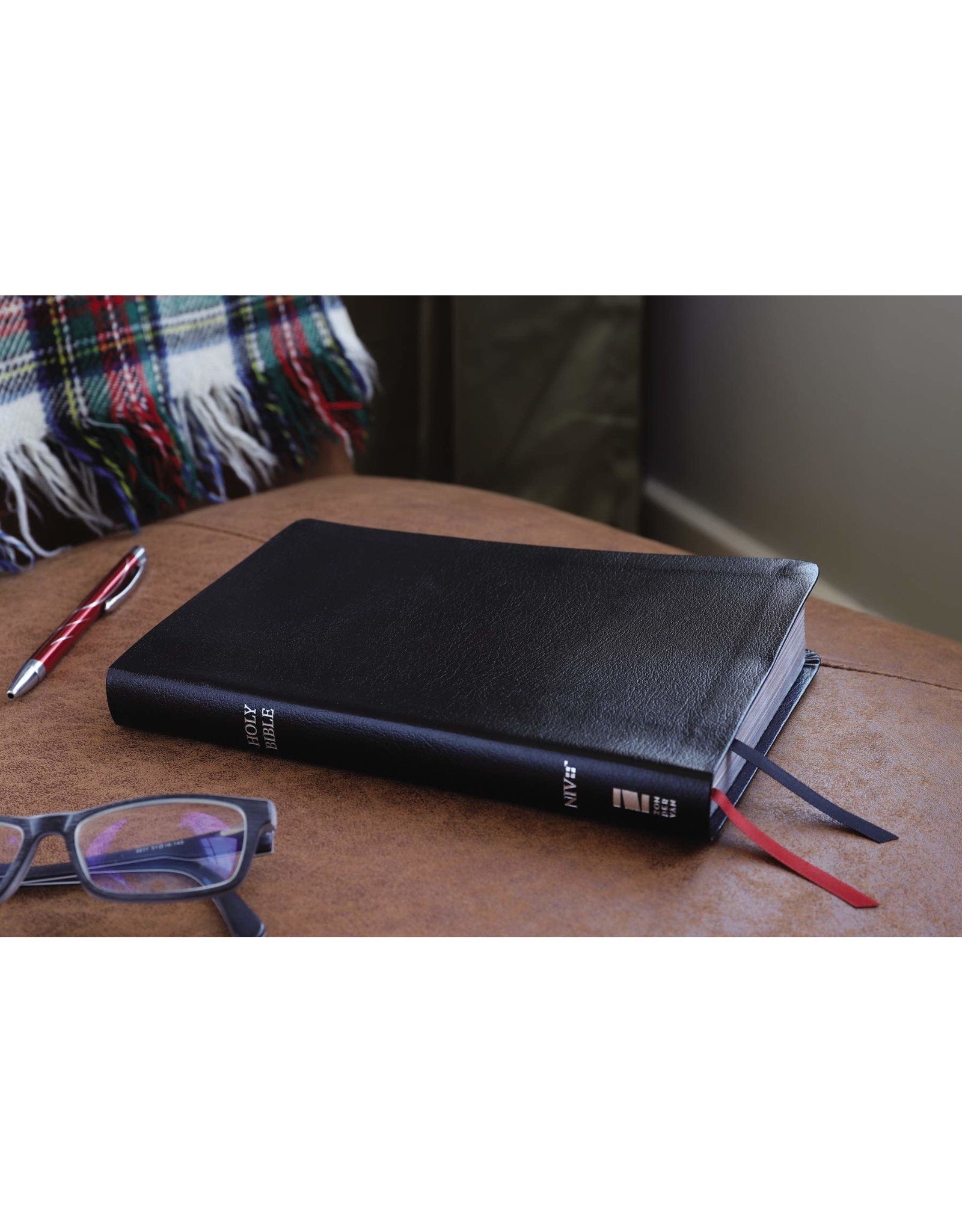 Zondervan NIV Thinline Bible, Black Bonded Leather