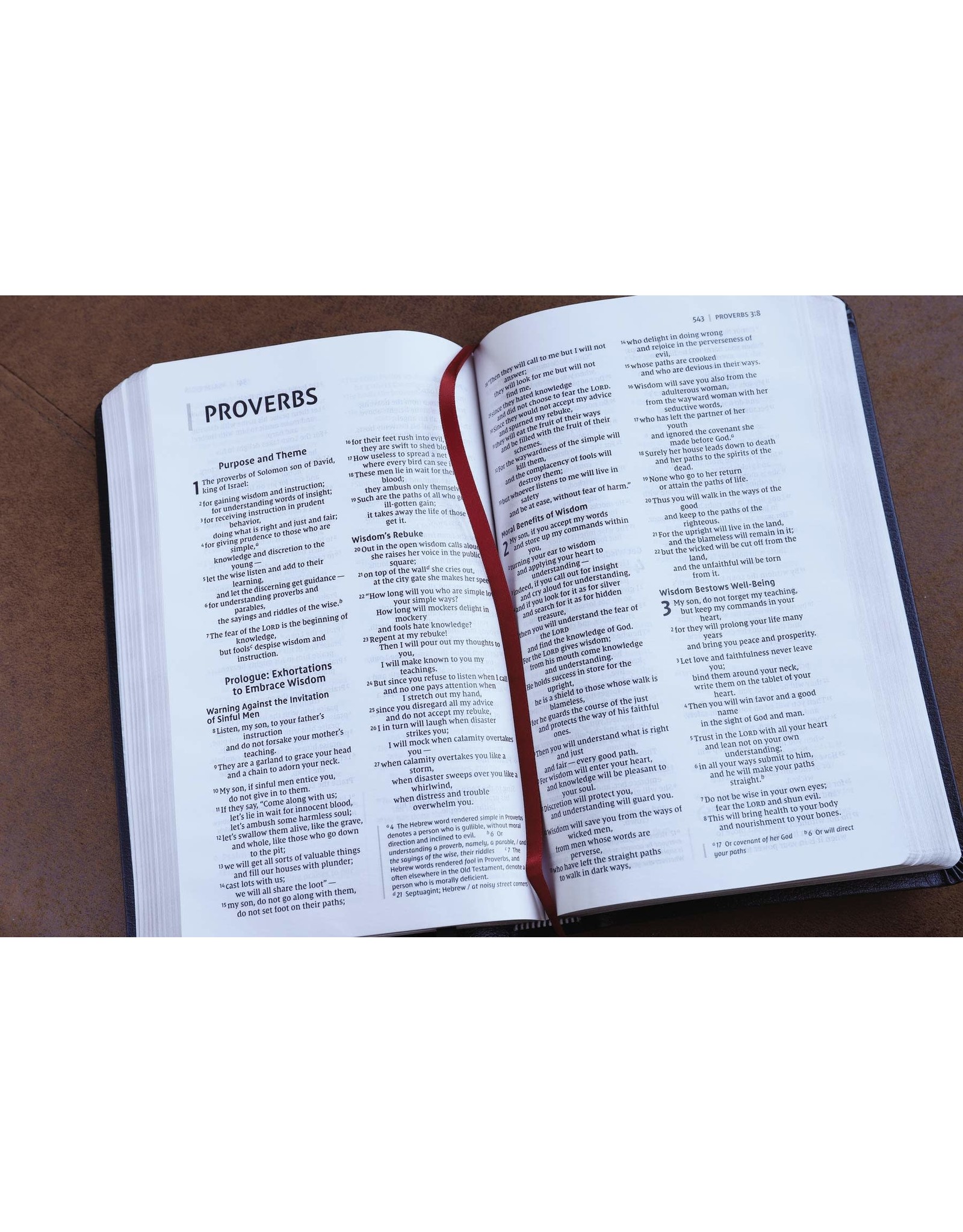 Zondervan NIV Thinline Bible, Black Bonded Leather