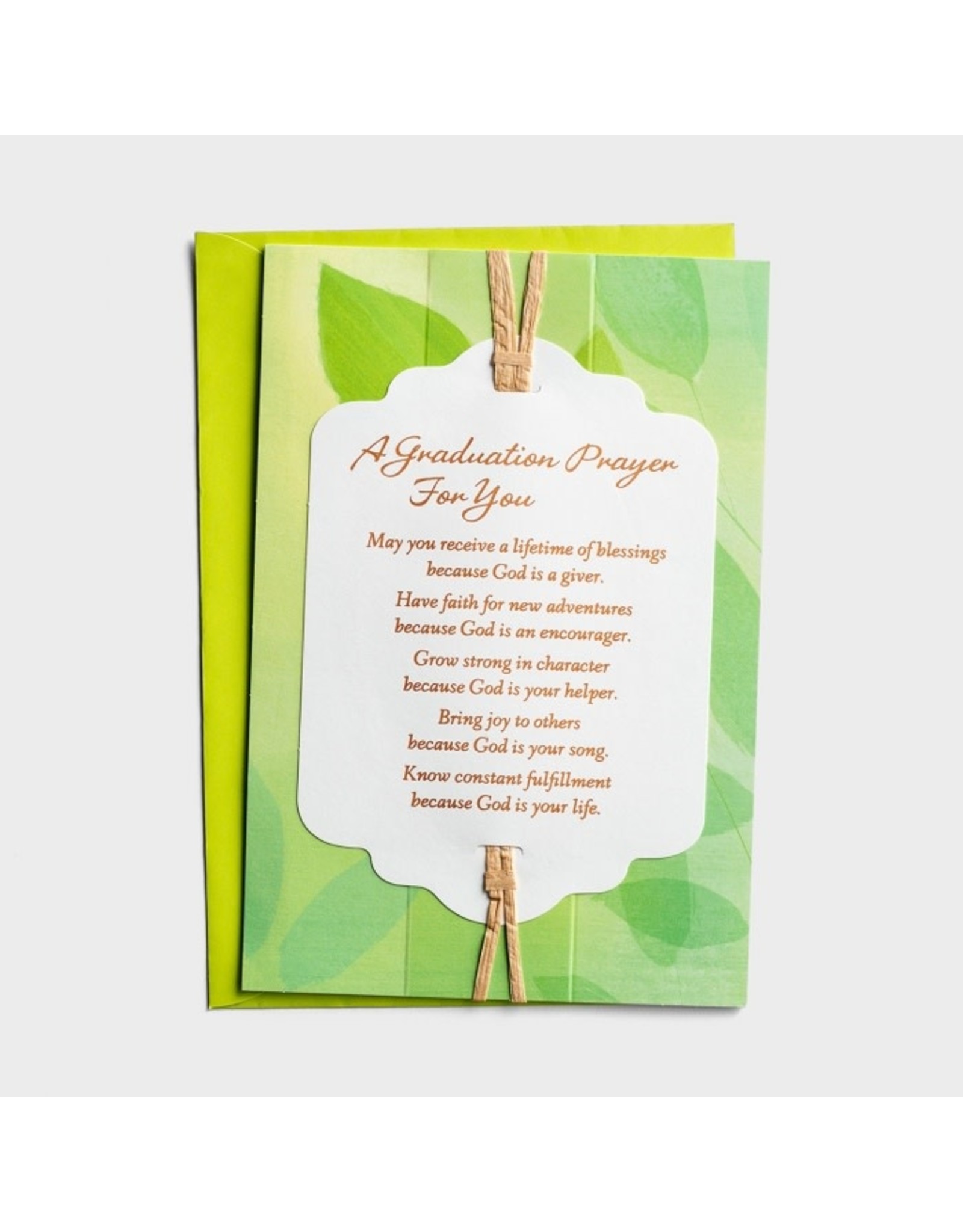 Dayspring Card - Graduation, A Prayer for You