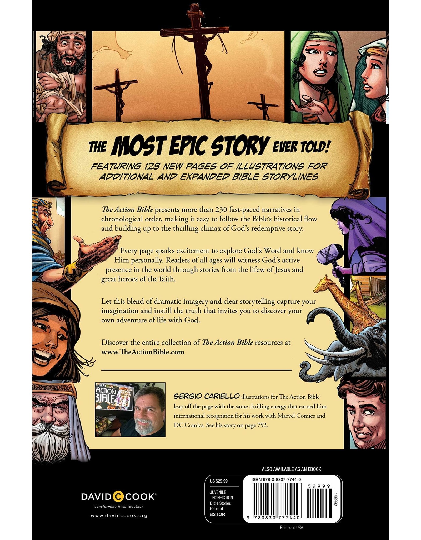 David C Cook Action Bible: God's Redemptive Story