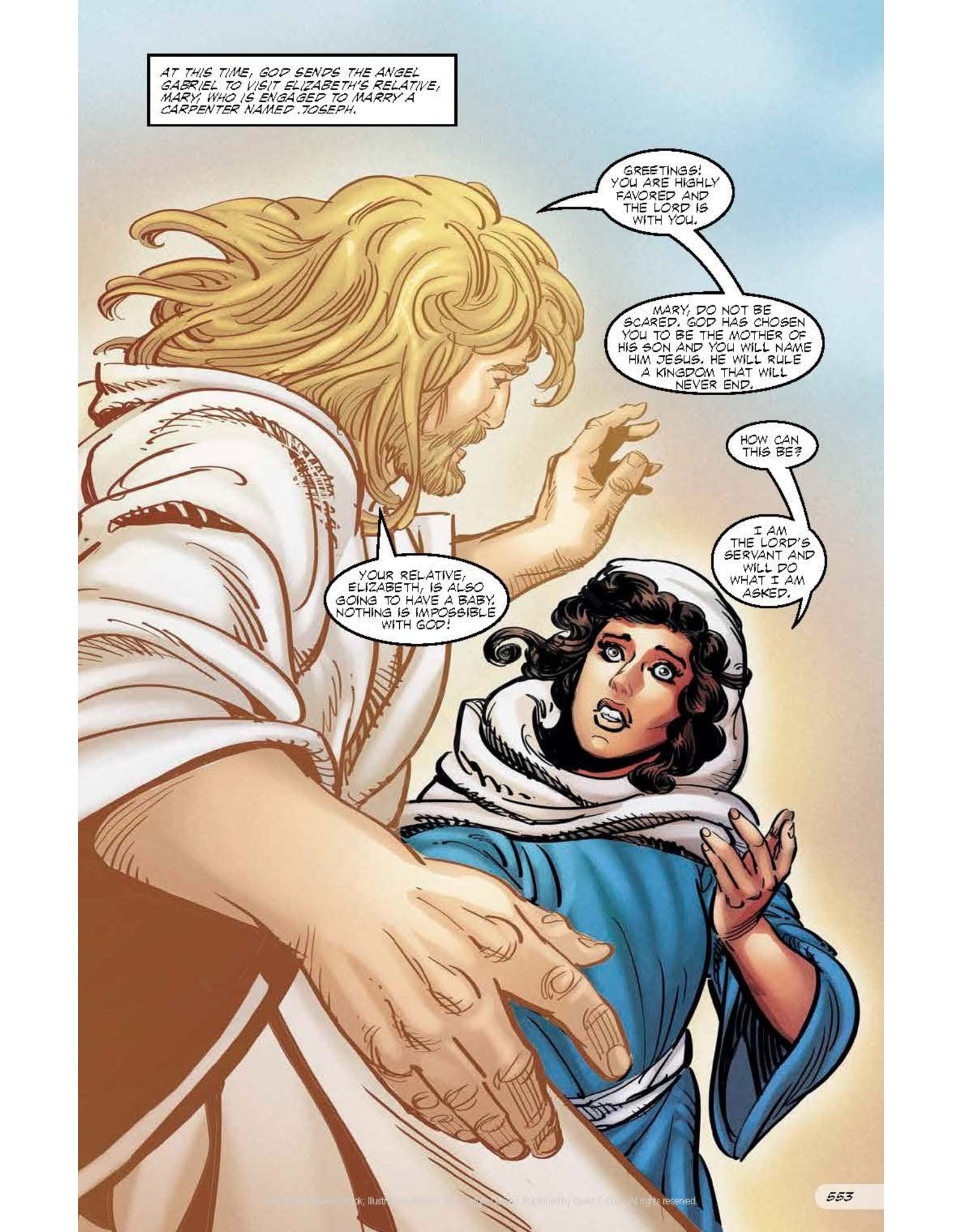 David C Cook Action Bible: God's Redemptive Story