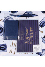 Christian Art Gifts Graduation Gift Bag - Hope and Future Jer 29:11 with Card & Envelope (Large)