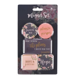 Christian Art Gifts Magnet Set - I Know the Plans