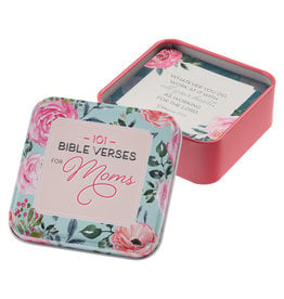 Christian Art Gifts Scripture Cards in a Tin - 101 Bible Verses for Mom