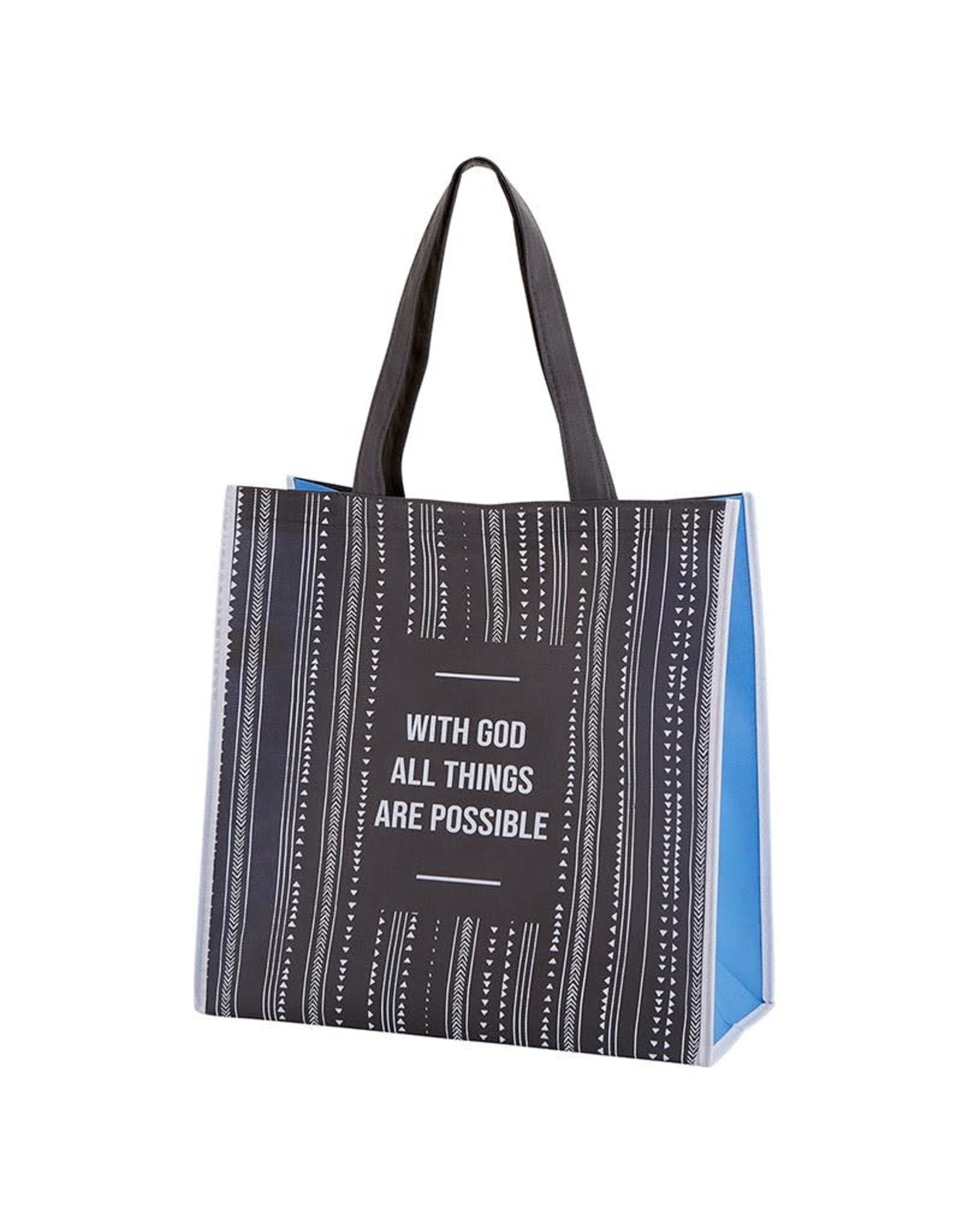 Faithworks Reusable Shopping Tote Bag - All Things are Possible