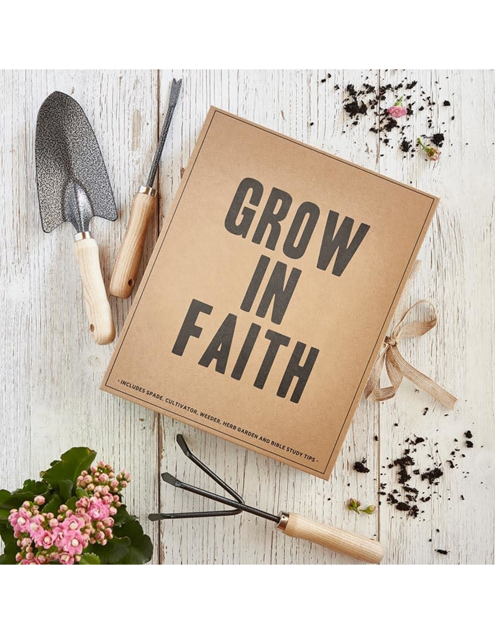 Faithworks Garden Tool Box - Grow in Faith