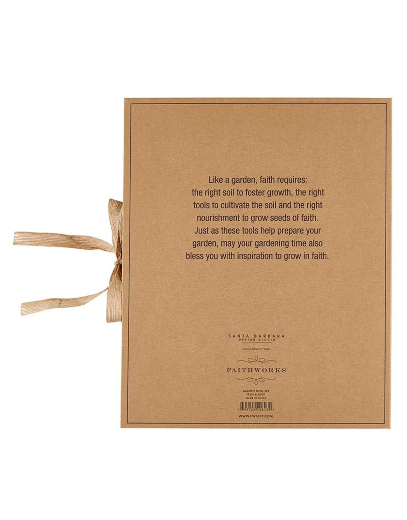 Faithworks Garden Tool Box - Grow in Faith