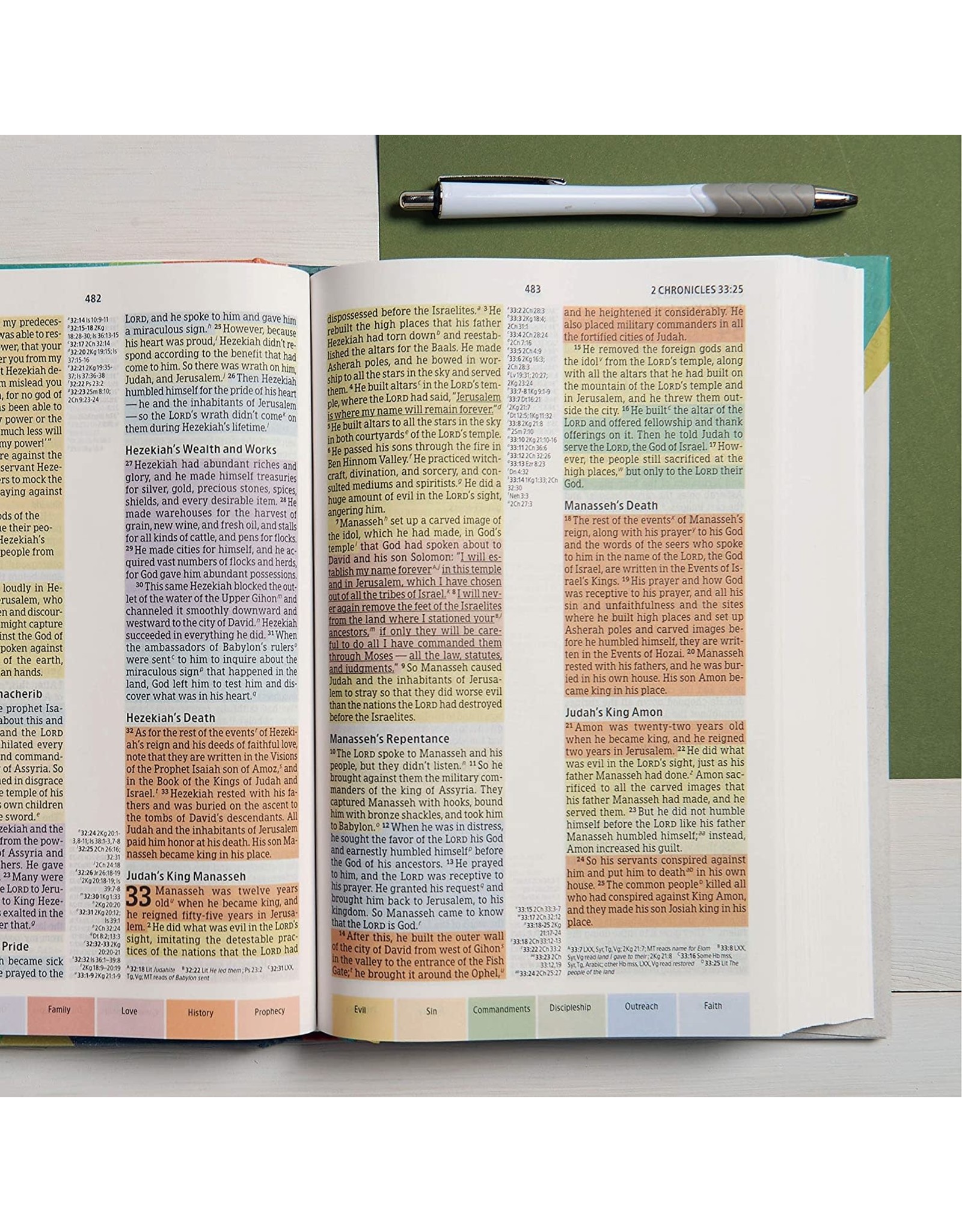 Holman CSB (Christian Standard) Rainbow Study Bible
